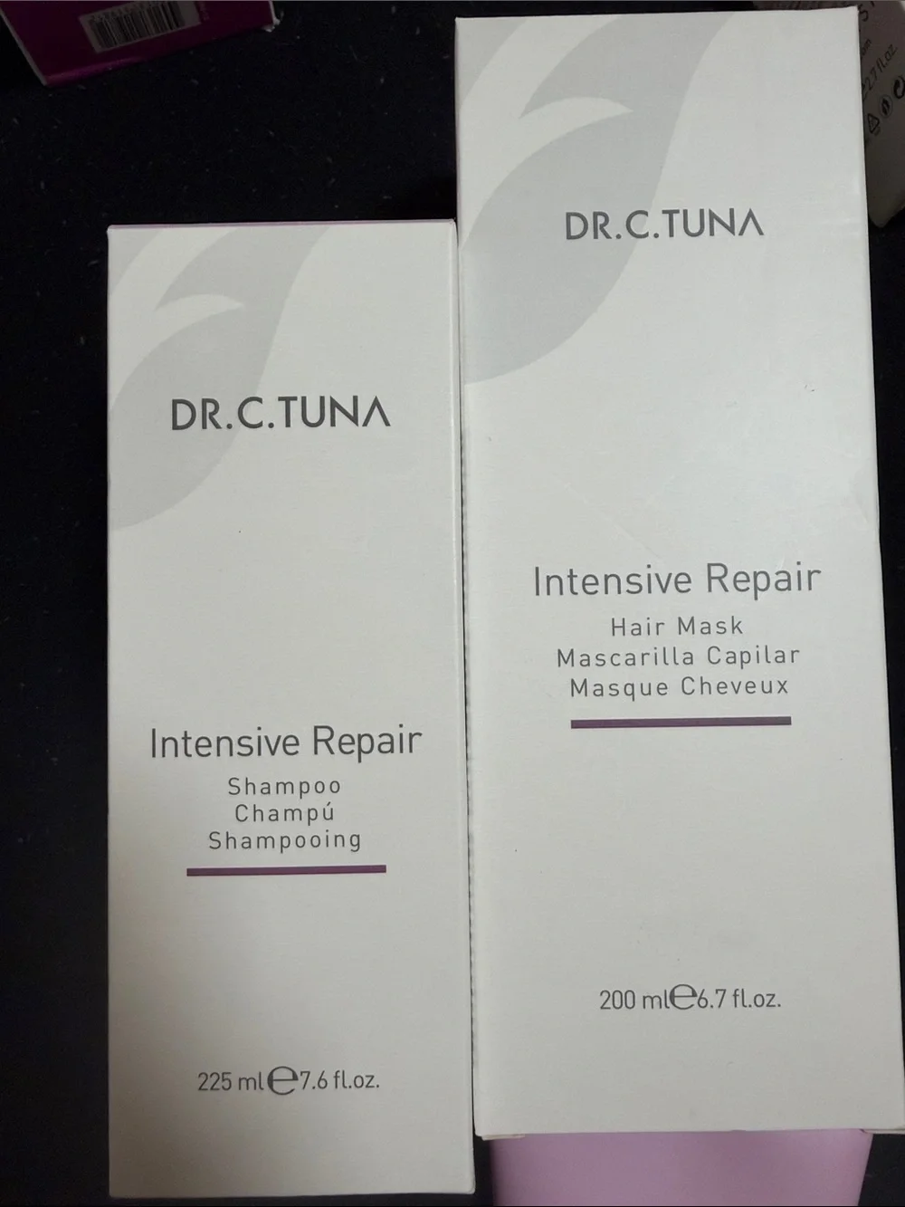 Intensive Repair Shampoo & Hair Mask - Pink